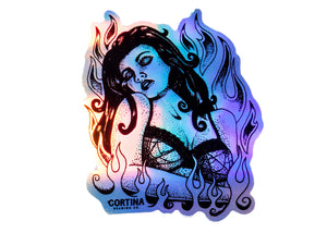 Sticker - Fire Woman